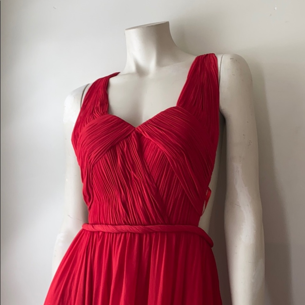 Red Formal Full Length Gown